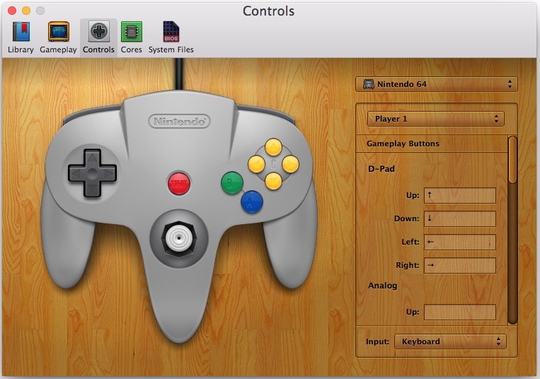 setup usb game controller to emulator mac